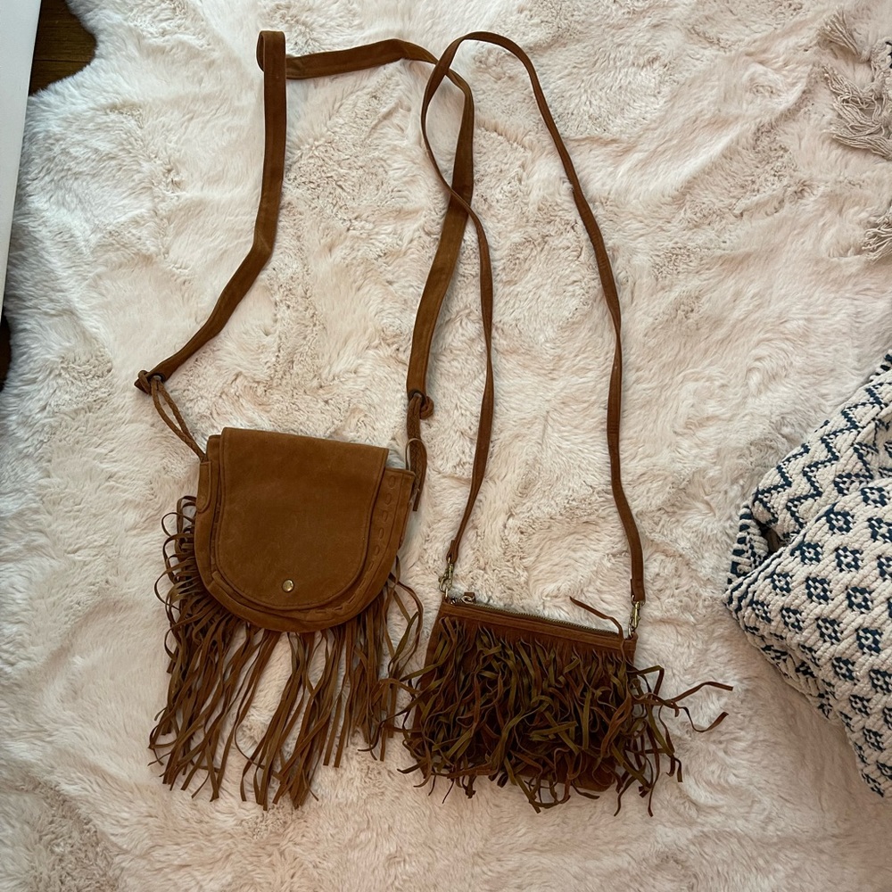 FRINGE SUEDE BAGS BUNDLE